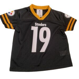 Pittsburgh Steelers Juju Smith-Schuster Jersey Kids XS 4/5 Nike On Field #19